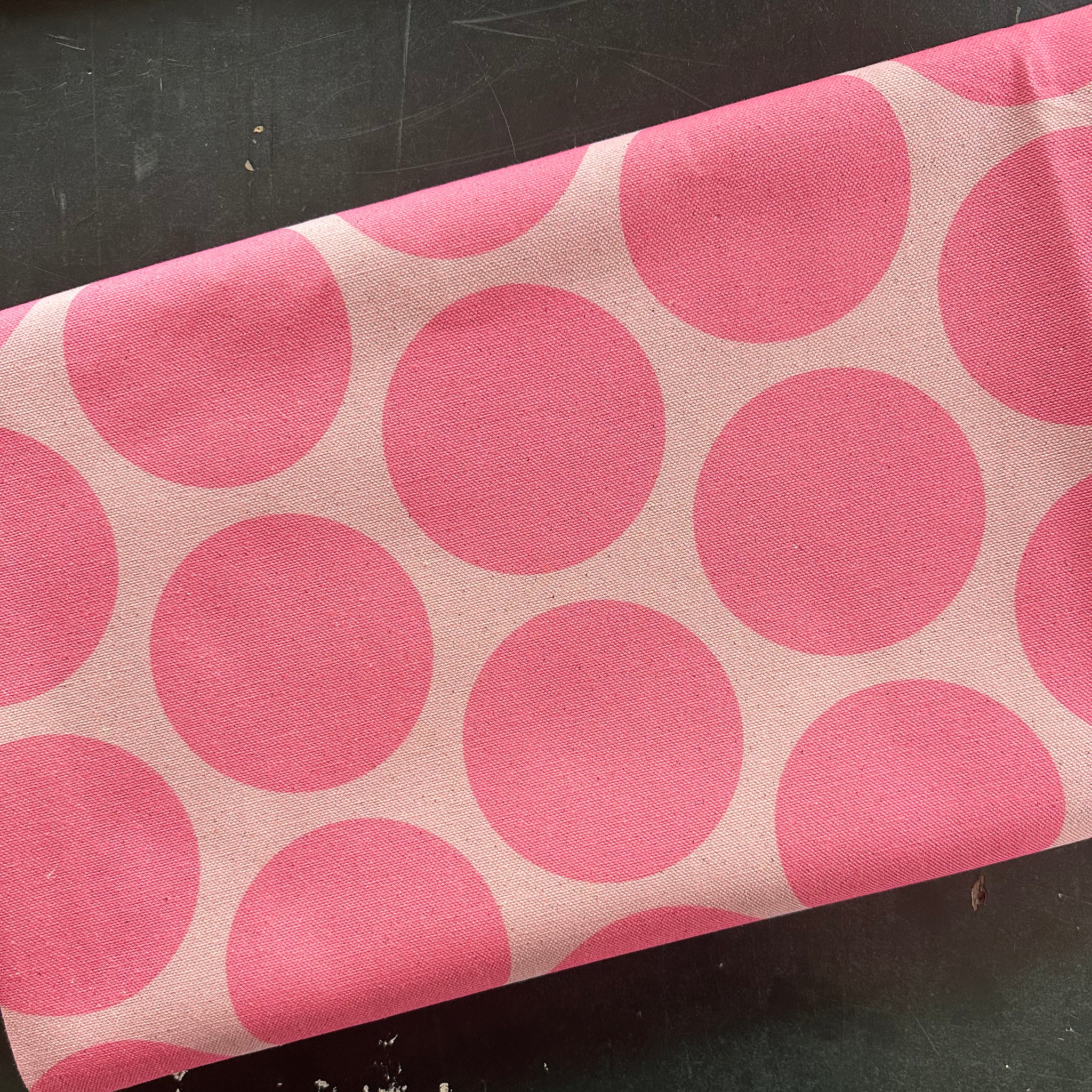 Spots Pink Offcut